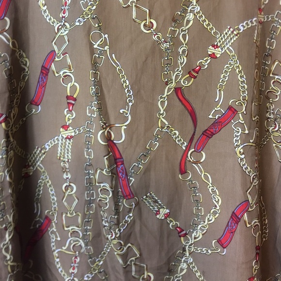 GOLD ‘COTTON CANDY’ CROP SUMMER SHIRT!! - Picture 6 of 7